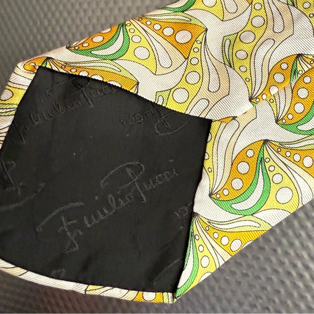 Emilio Pucci vintage tie - Picture 5 of 5